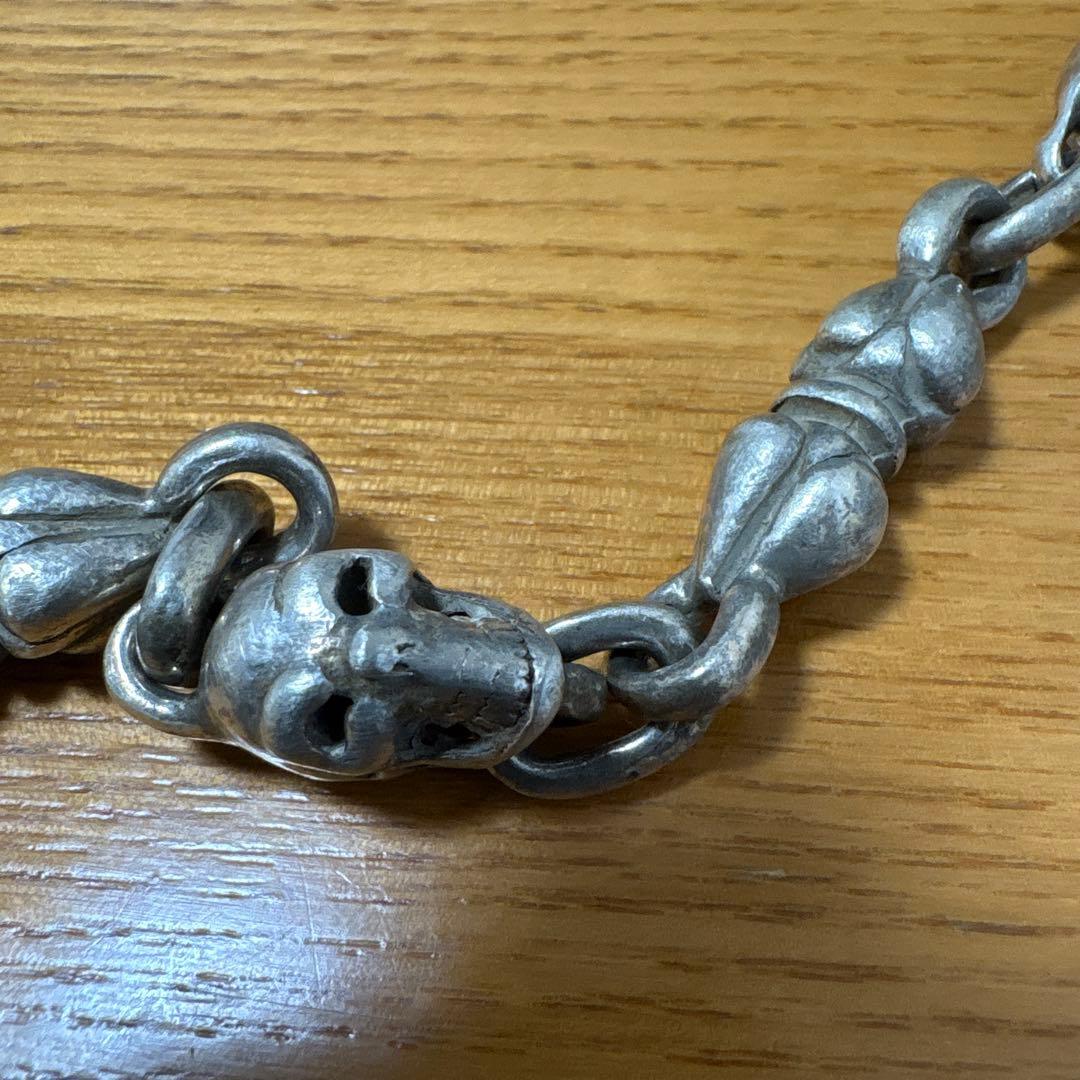 ガボール　ライオン　スカルモチーフ ウォレットチェーン