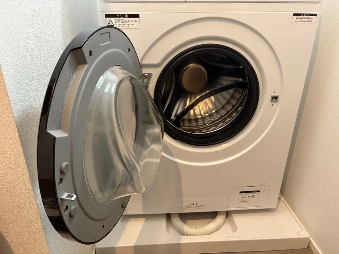 6kgスリムドラム式洗濯機 (乾燥なし)(ND60UL1 ホワイト)