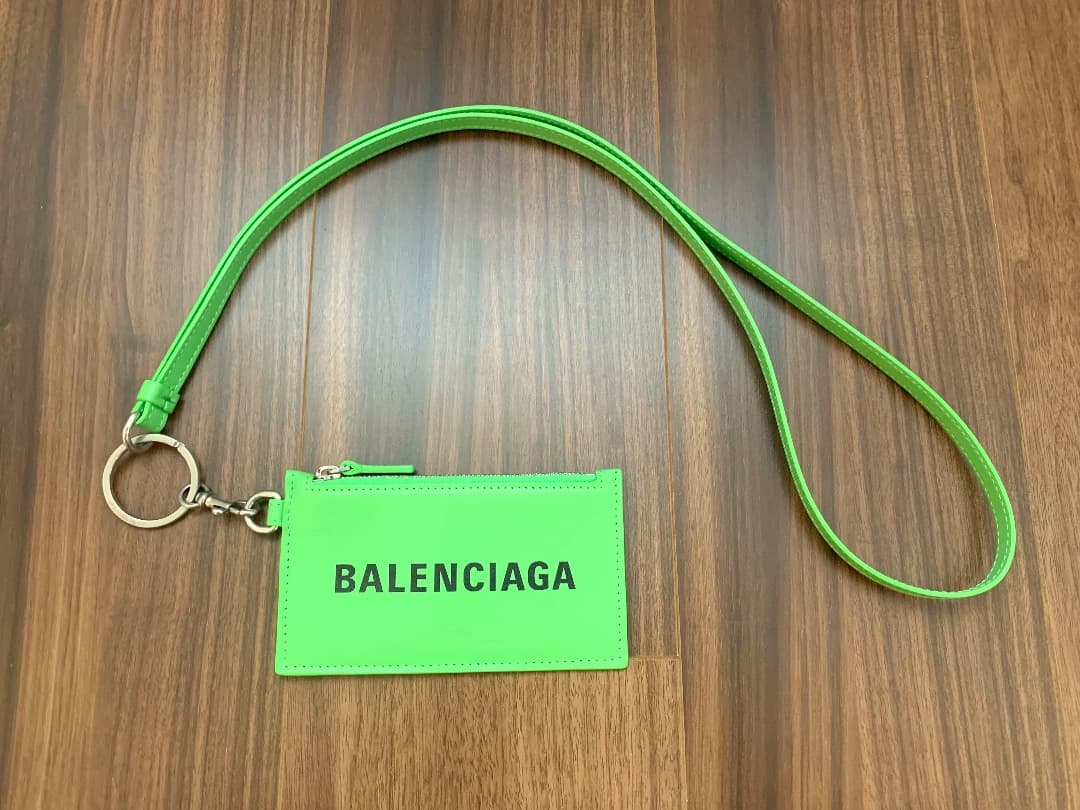 BALENCIAGA バレンシアガ CASHカードケース付きキーリング 財布