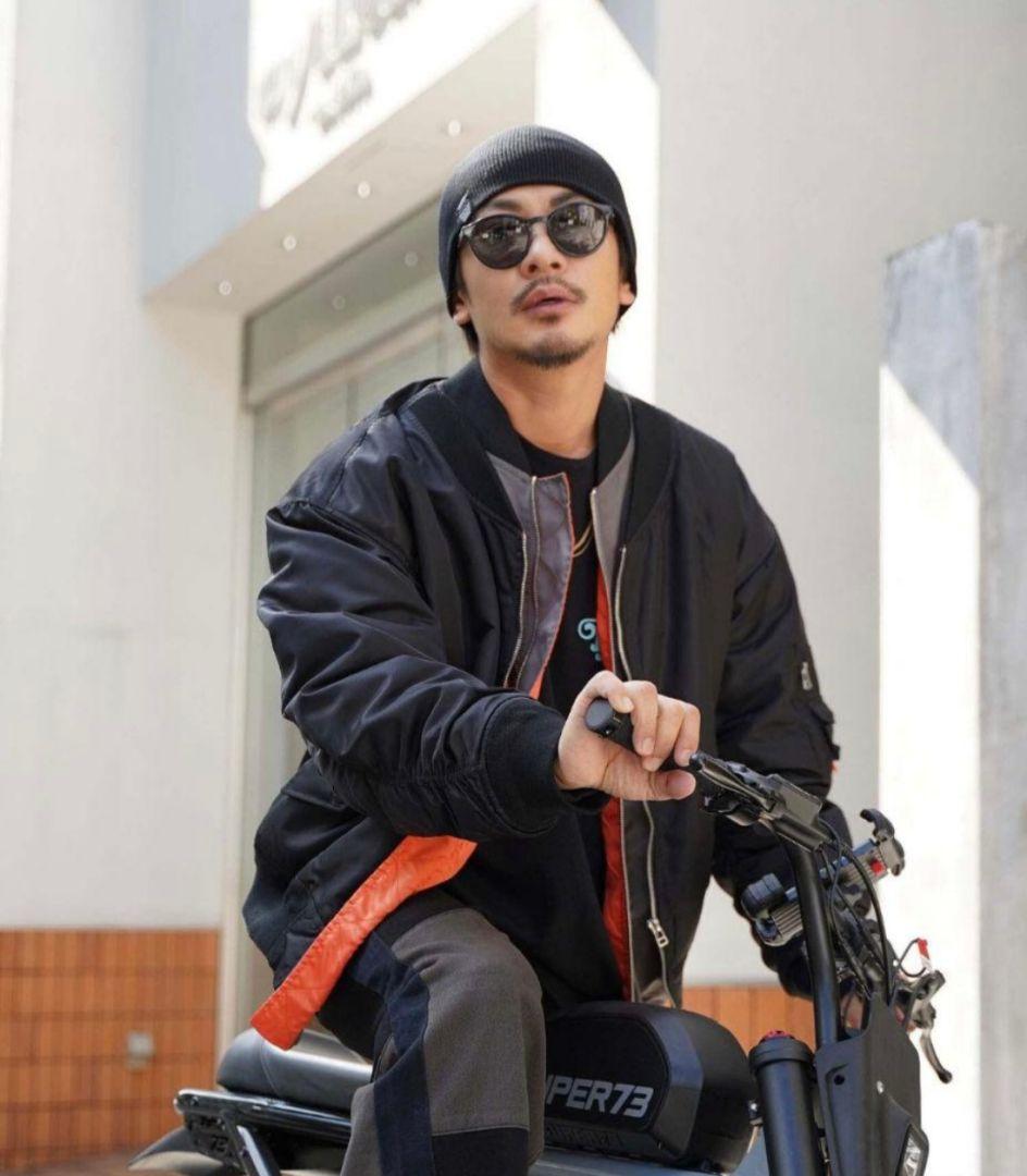 【極美品】完売品！リルームジャケット MA-1 黒