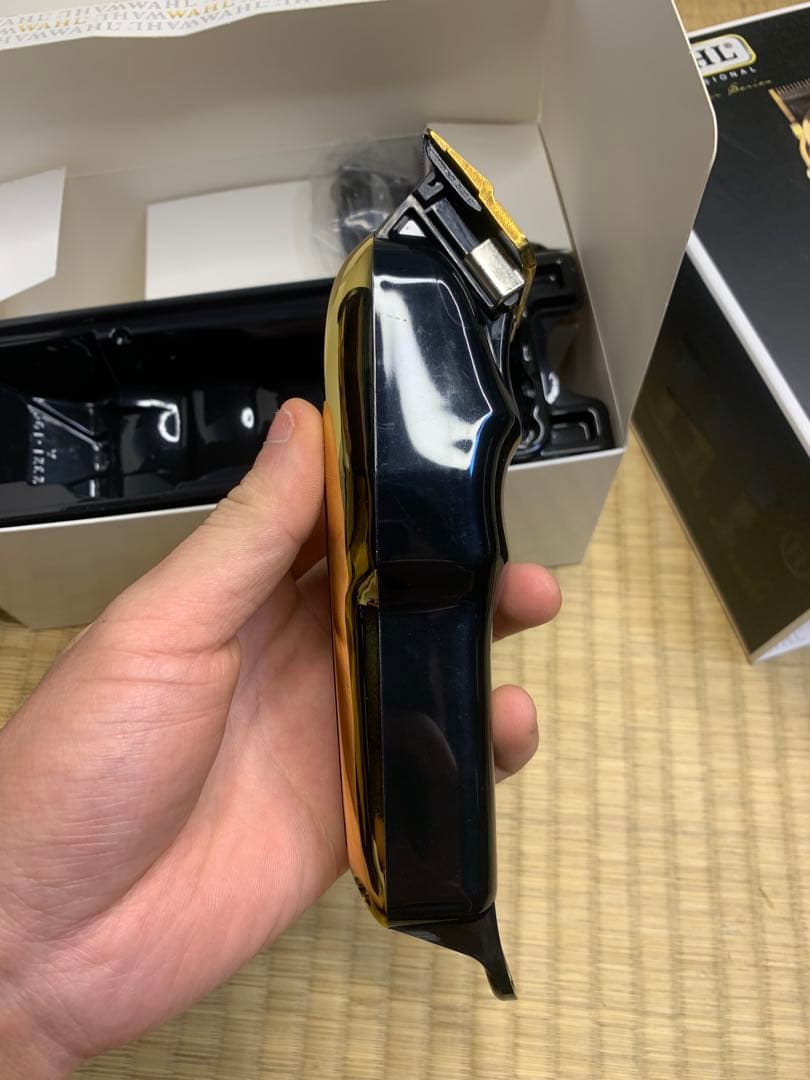 WAHLバリカン　マジッククリップ　コードレス　ゴールド