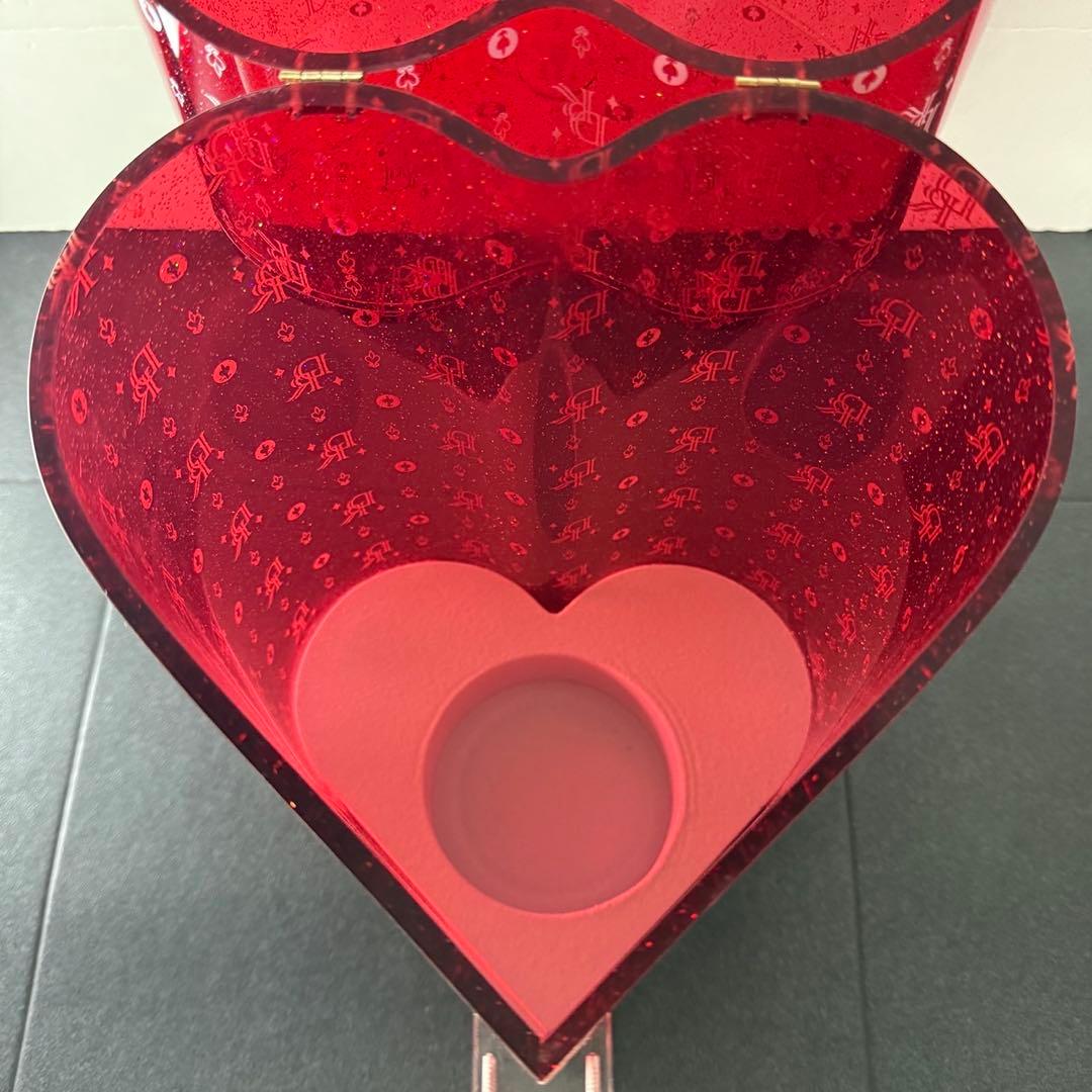 D ROCK ディーロック ロゼ グラシア ダイアモンド ロック レッド ハート