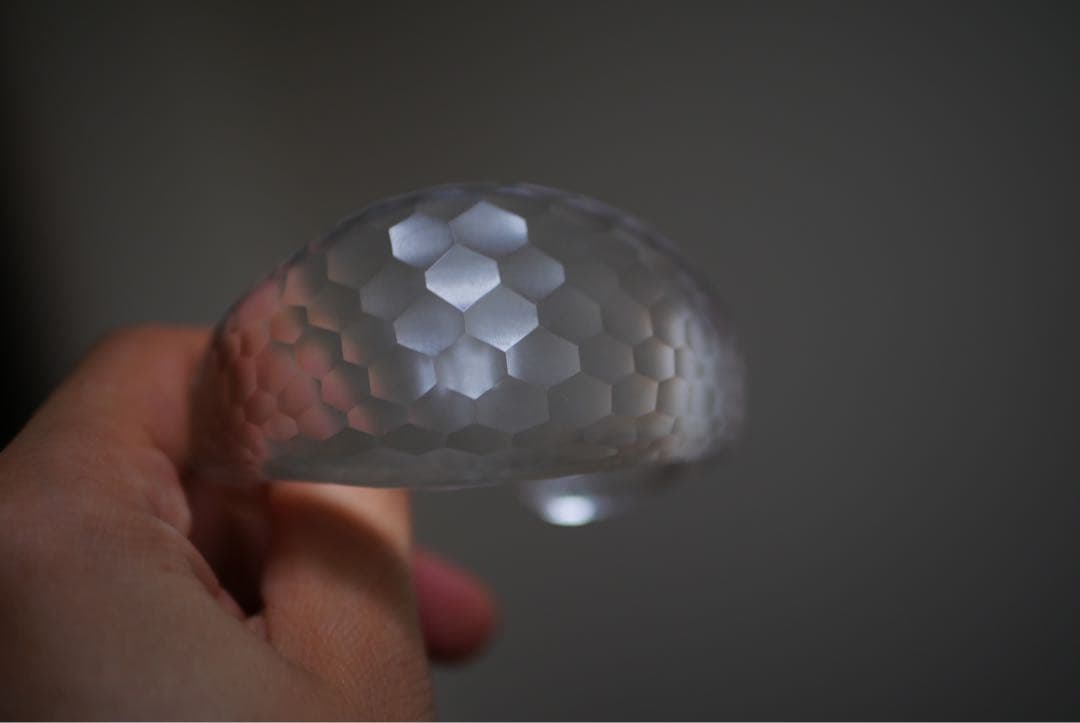 sirisiri ガラス　キリコ　バングル　M