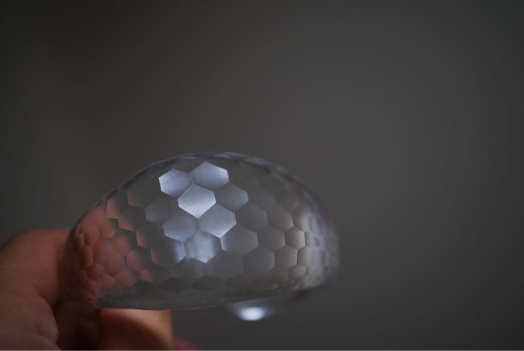 sirisiri ガラス　キリコ　バングル　M