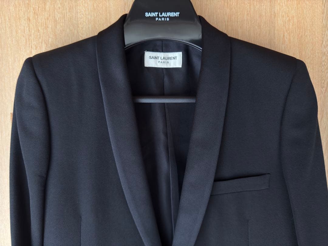 【最終値下】新品定価42万サンローランパリ スモーキングジャケットF36エディ