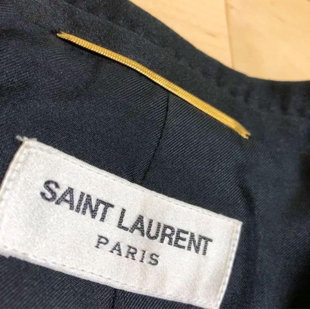 【最終値下】新品定価42万サンローランパリ スモーキングジャケットF36エディ