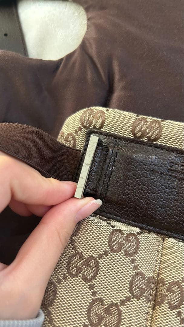 か*ち様 GUCCI 抱っこ紐 美品 袋付き