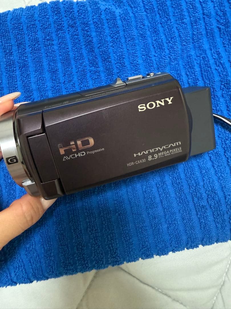 sony CX430v ビデオカメラ　55x