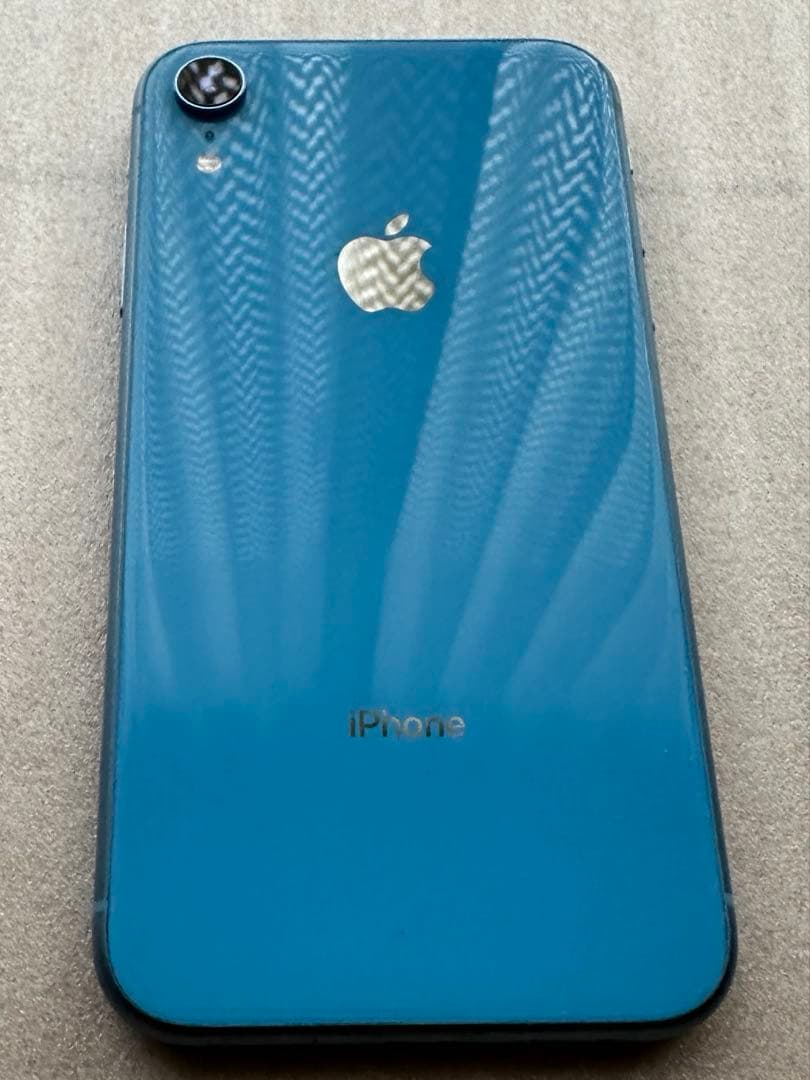 Apple iPhone XR ブルー 香港版　物理dual Sim