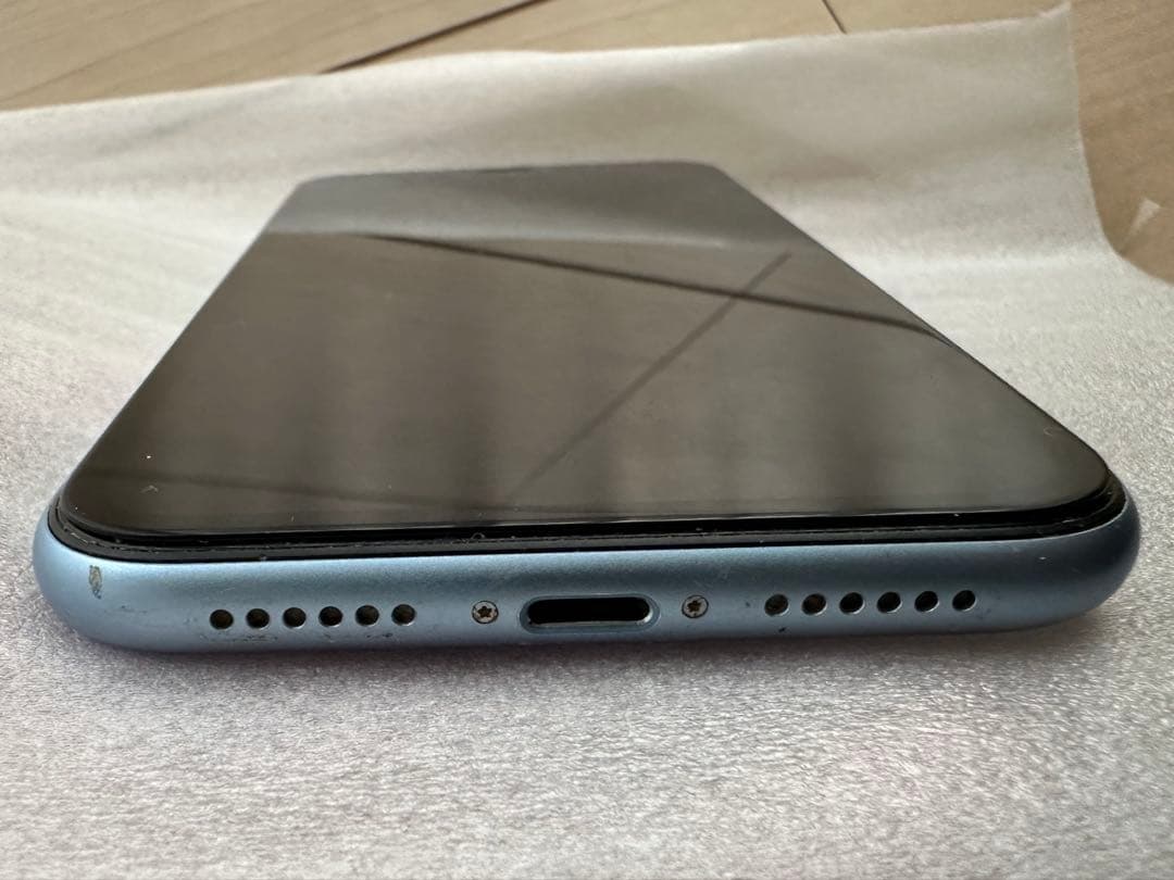 Apple iPhone XR ブルー 香港版　物理dual Sim