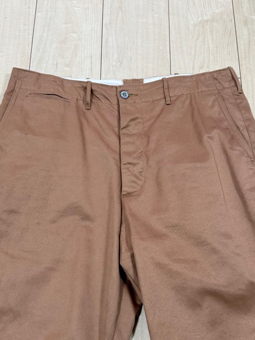 バズリクソンズ　チノパン　1945モデル　キャメル　W36