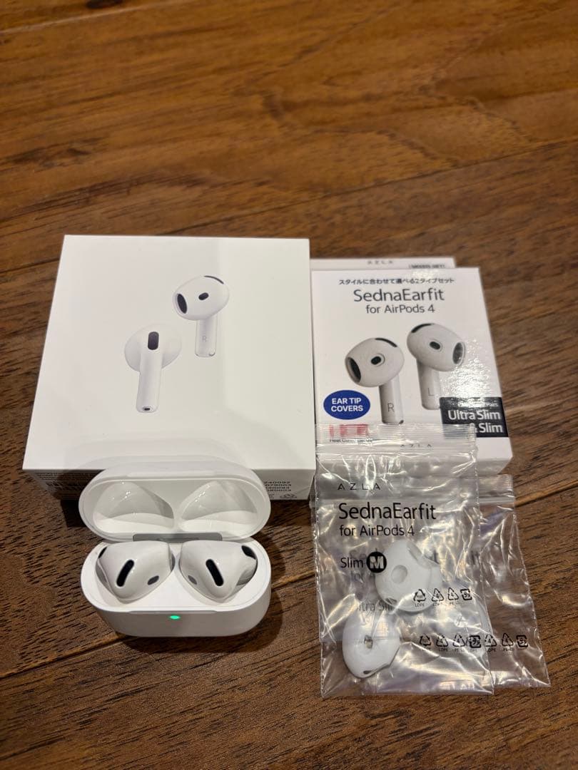 AirPods 4 ノイズキャンセル搭載+ SednaEarfitイヤーカバー