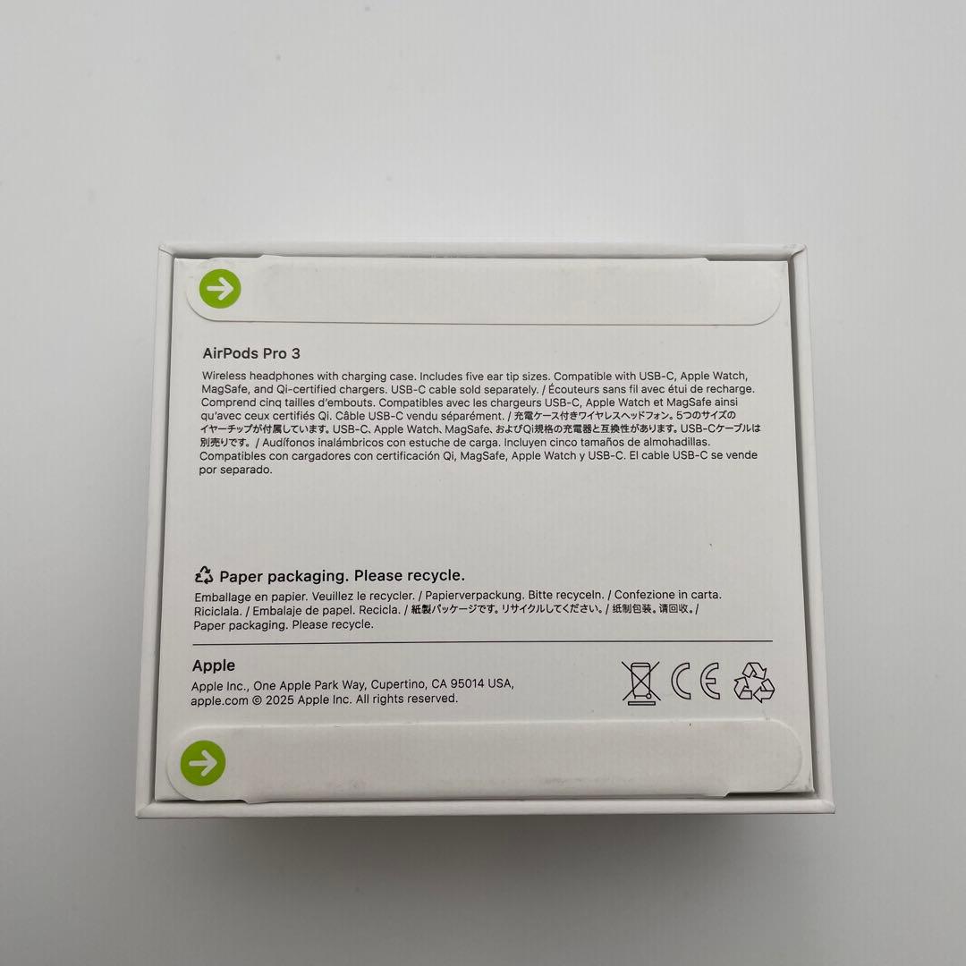 未開封 AirPods Pro 3 MFHP4J/A 本体