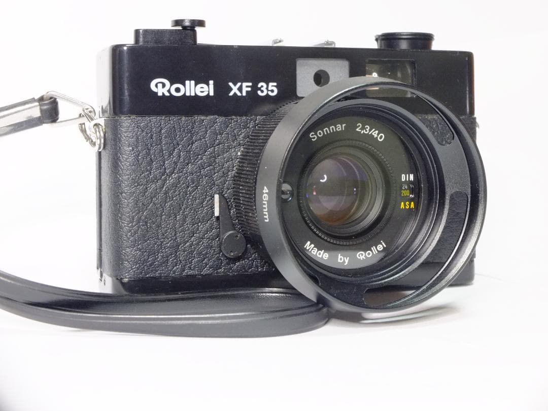 【実写確認整備品】ローライXF35／ゾナー40mmf2.3UVフィルターフード付