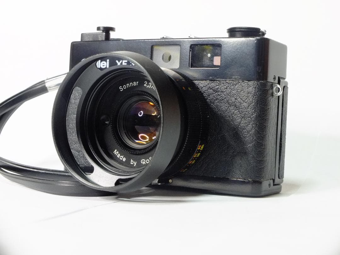 【実写確認整備品】ローライXF35／ゾナー40mmf2.3UVフィルターフード付