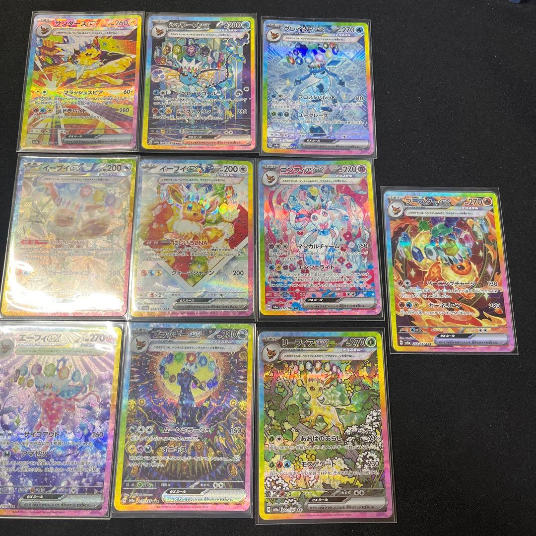 テラスタルフェス　ブイズSAR10枚