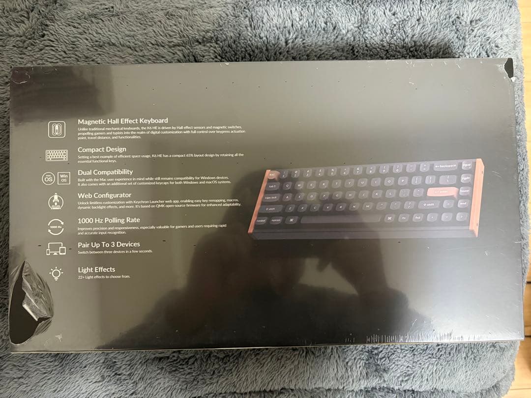 キーボード Keychron K6 HE Wireless Magnetic Switch