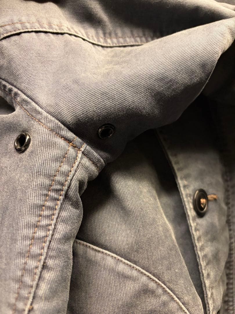 RRL ダブルアールエル デッキジャケット 濃紺 激渋 鬼フェード加工 サイズM