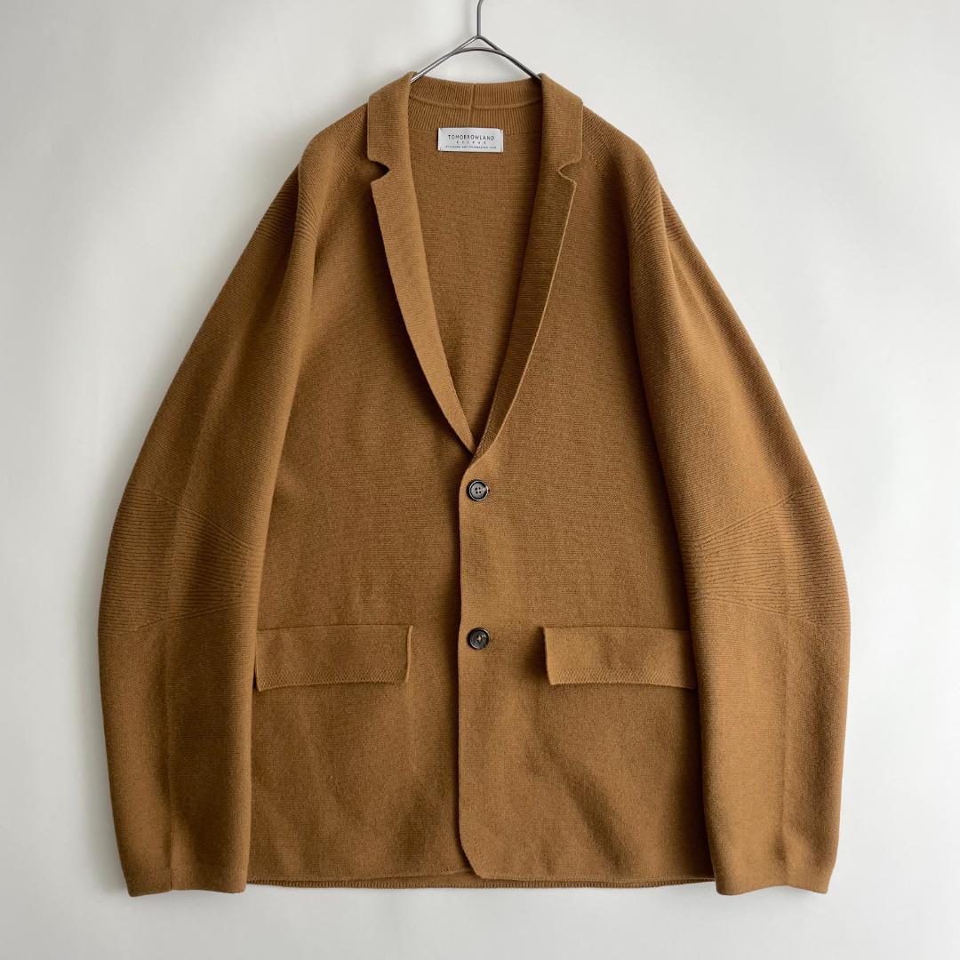 美品 TOMORROWLAND (jb) 日本製 ウール ニット カーディガン