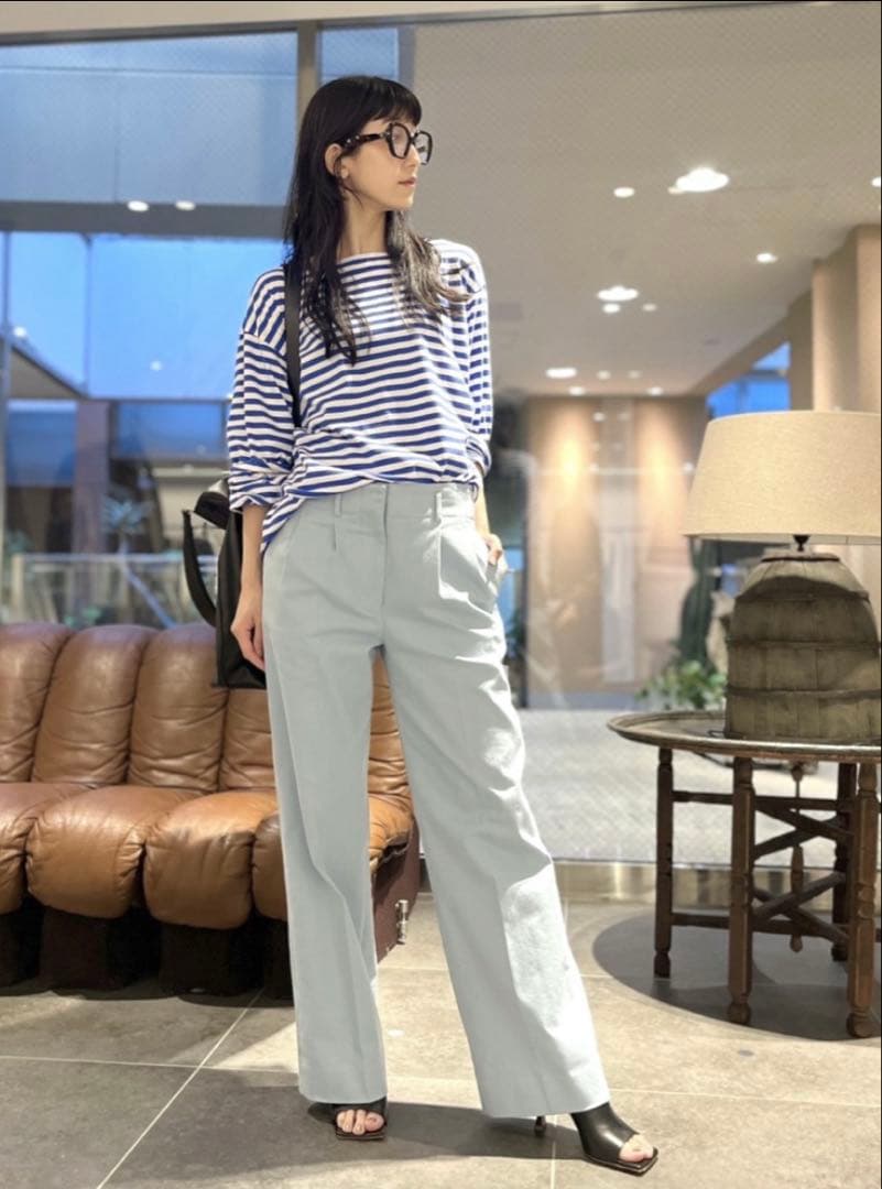 新品　アパルトモン　グッドグリーフNARROW BORDER TOP