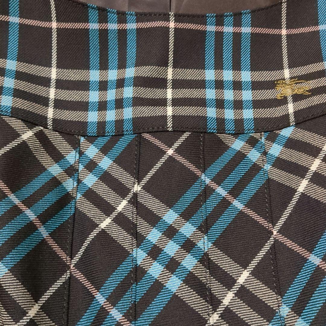 バーバリーブルーレーベル ノースリーブ ワンピース プリーツ