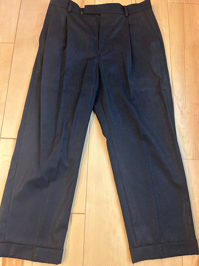 ワコマリアスラックス　ラメ入り