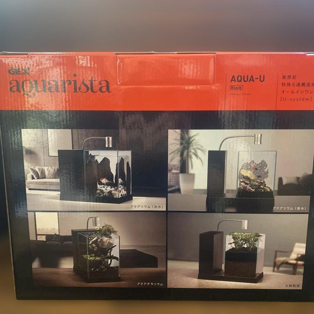 未使用　GEX aquarista AQUA-U ガラス水槽