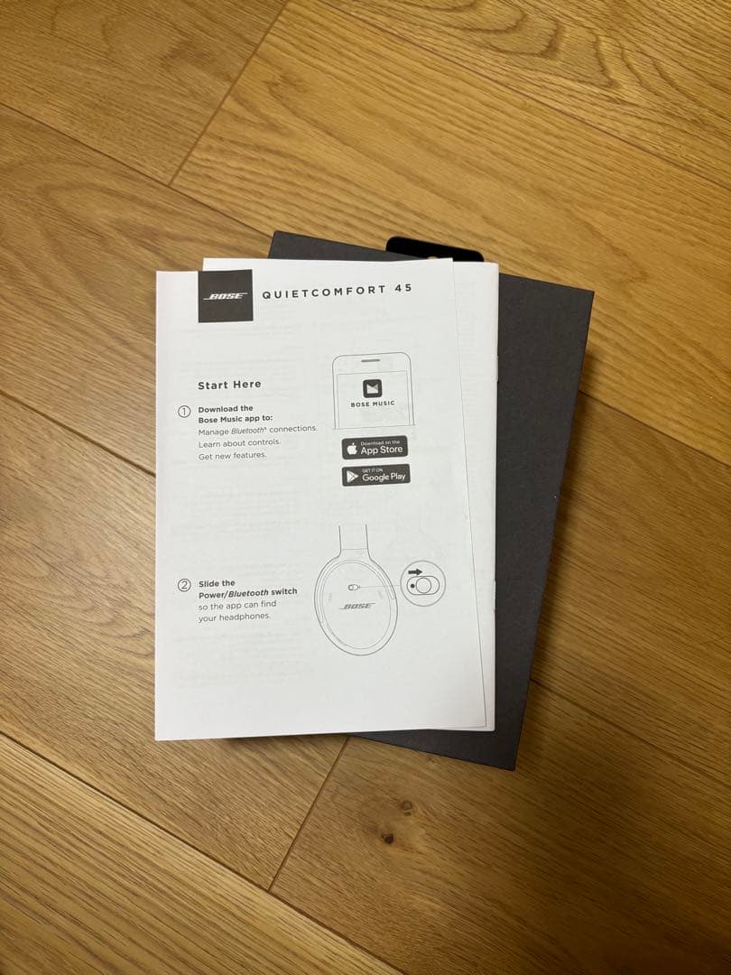 【付属品完備・イヤーパッド交換済み】BOSE QuietComfort 45