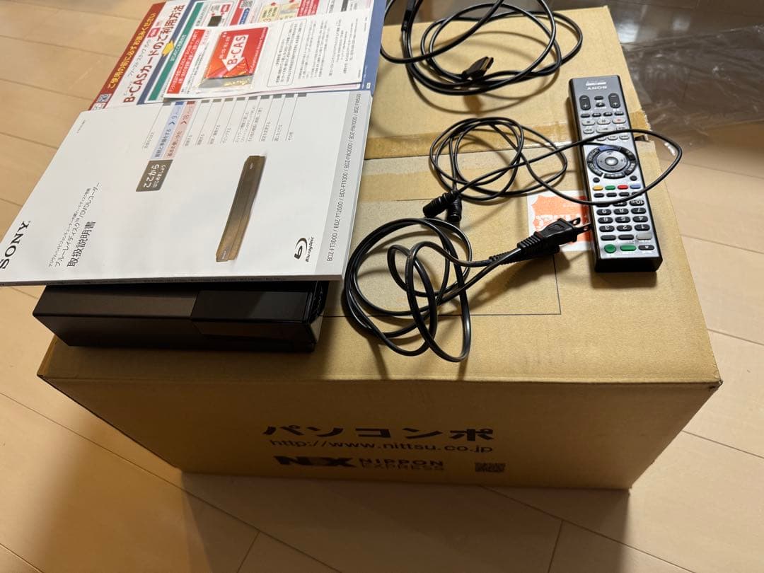 SONY　ソニー ブルーレイレコーダー　3TB　DVD　BDZ-FT3000