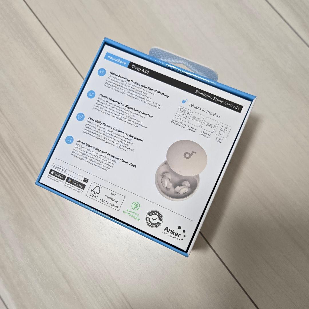 イヤホン Soundcore Sleep A20