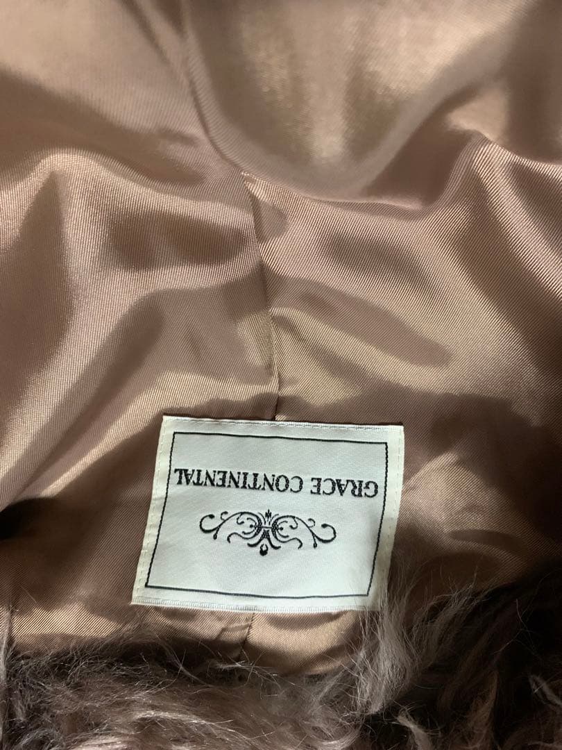 GRACE CONTINENTAL 毛皮コート サイズ36