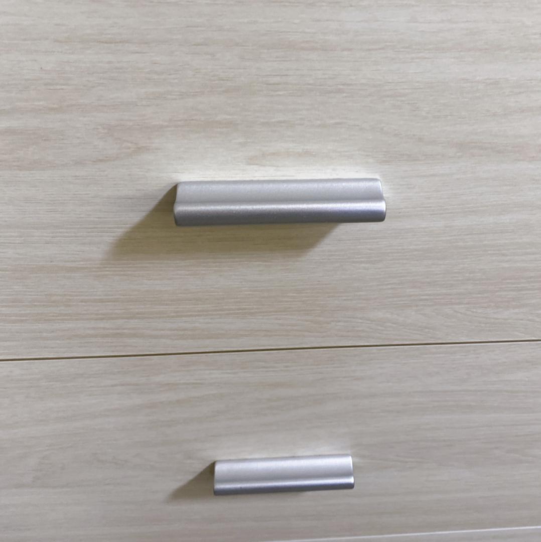 リビング収納 チェスト キャビネット ４段 引き出しタイプ 木目調 ホワイト