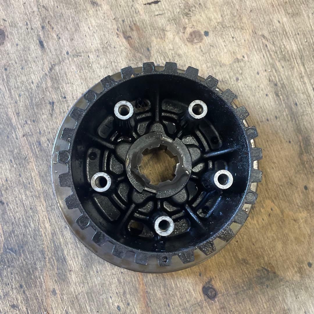 【送料無料】XJR400 4HM 純正クラッチハウジング 実働外し！