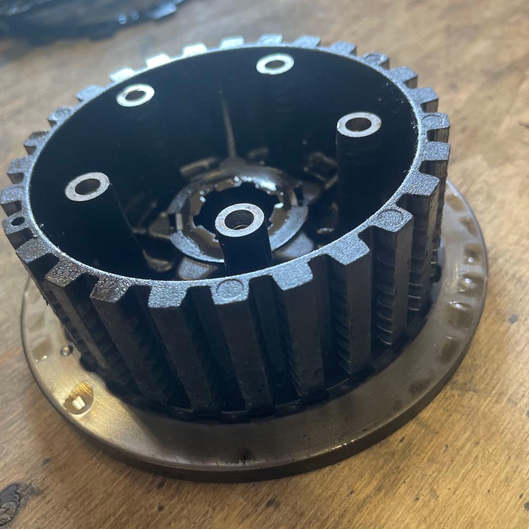 【送料無料】XJR400 4HM 純正クラッチハウジング 実働外し！