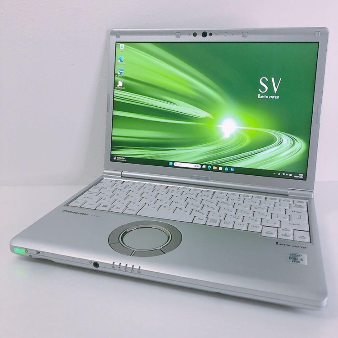 バッテリー◎！美品【10世代i5＆8GB】レッツノートSV9！軽量で持ち運びに◎