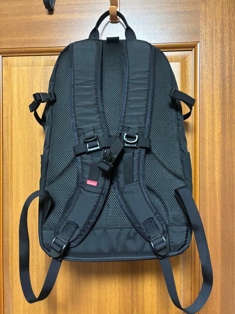 Supreme 17ss バックパック BLACK