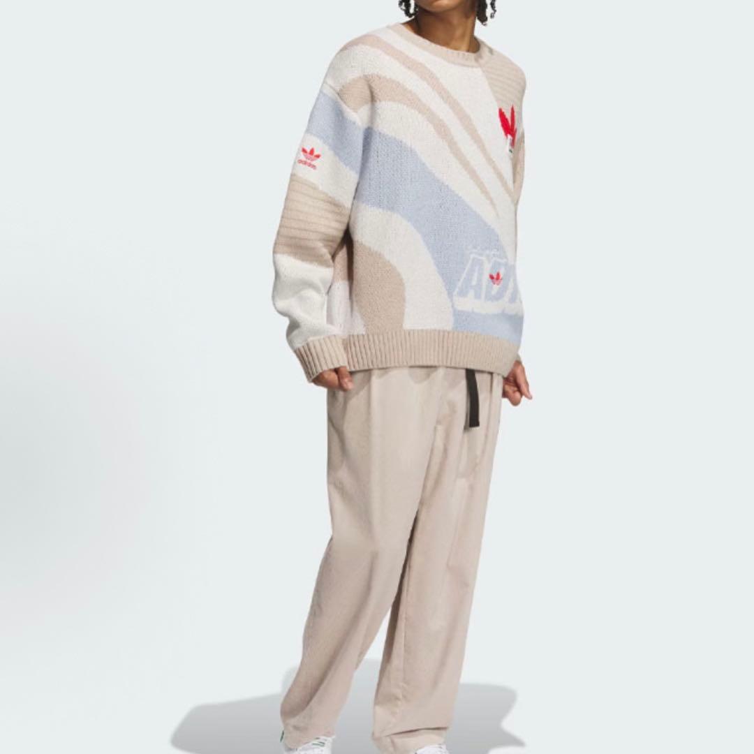 新品S Adidas Sportswear PulloverニットIN0985