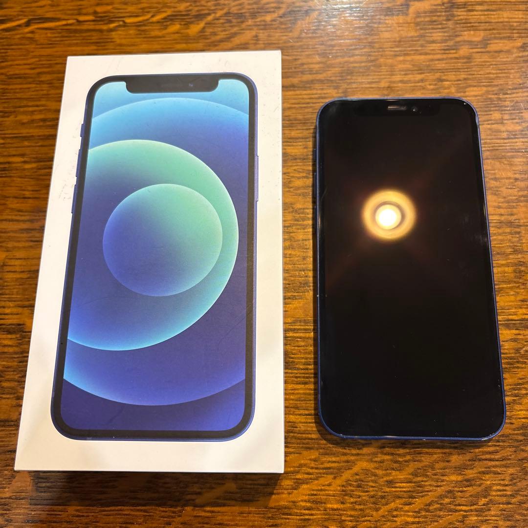 Apple iPhone 12mini 128G 青