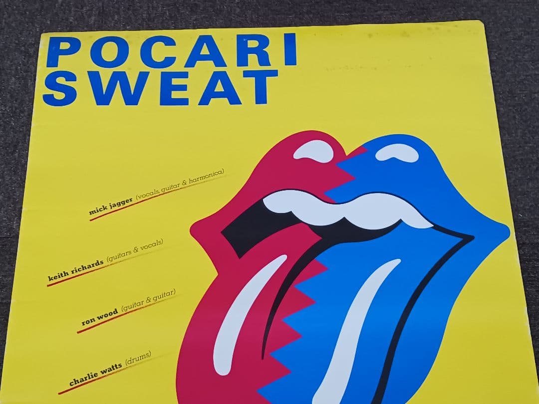 【ローリング・ストーンズ 】1990年ツアーポスター日本初公演使用済半券1枚