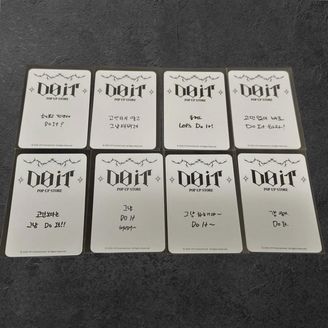 スキズ DO IT 韓国 ポップアップ 特典 トレカ コンプ ラントレ ラキドロ