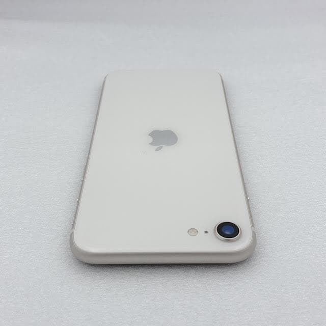 【美品】Apple iPhone SE 3 ホワイト 本体 64GB