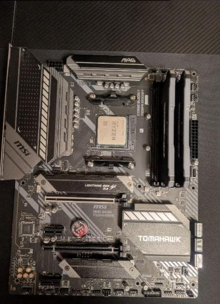 ryzen7 5800x MSI B550 DDR4-3600MHz16×2