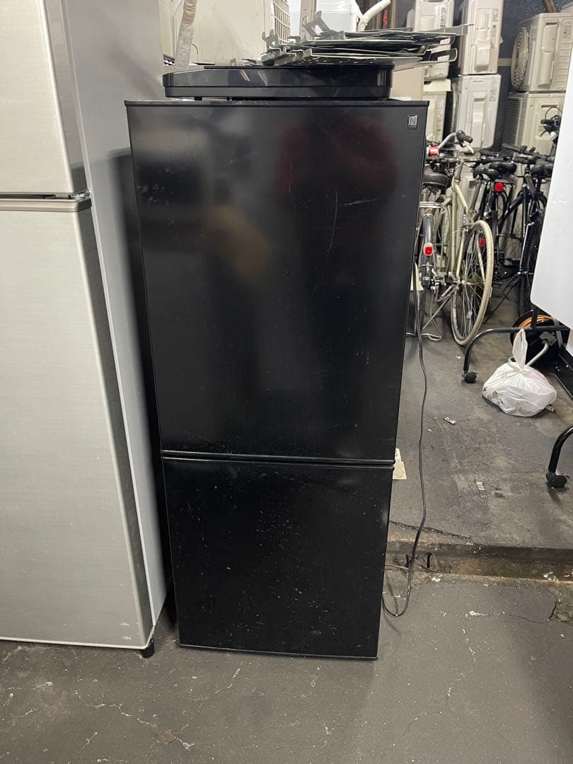 KTR-140BK 冷蔵庫 140L ブラック