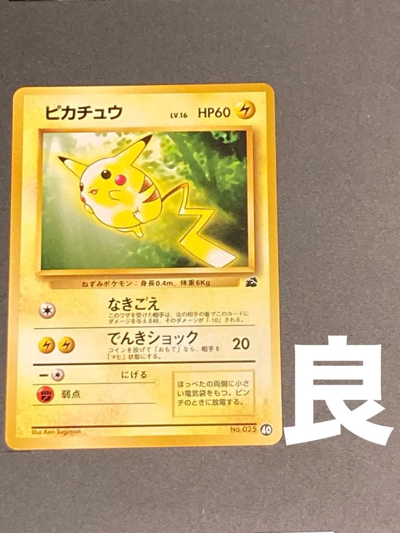 ピカチュウ 旧裏面 pmcg イントロパック 40 フシギダネマーク