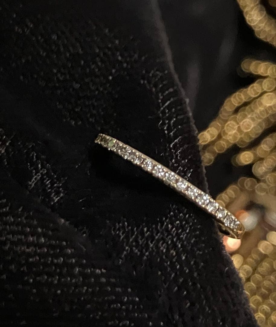 【価格見直し！購入証明書有り】ジュエッテ　K10ブラウンダイヤモンドイヤーカフ