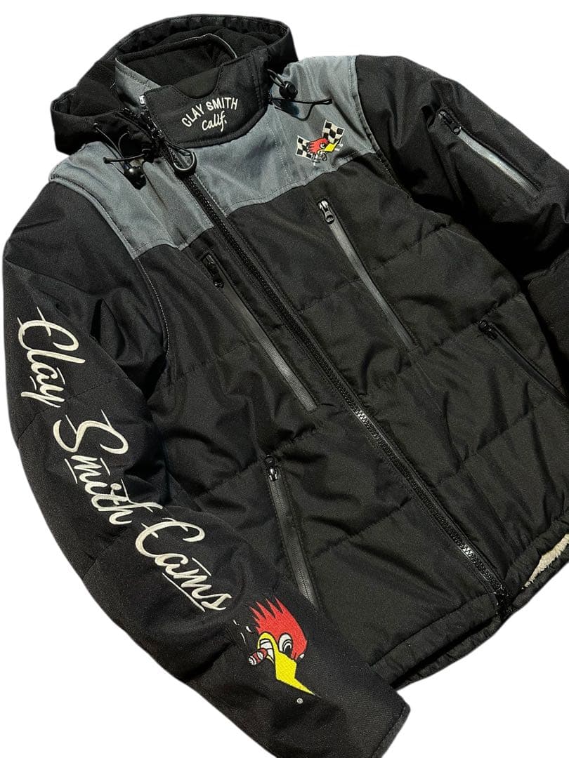 極美品！クレイスミス 中綿 フリース ダブルジップライダースジャケット サイズL