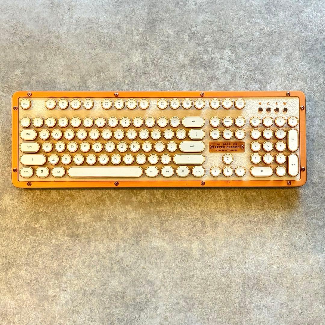 キーボード AZIO Retro Classic MK-RETRO-L-02B-US