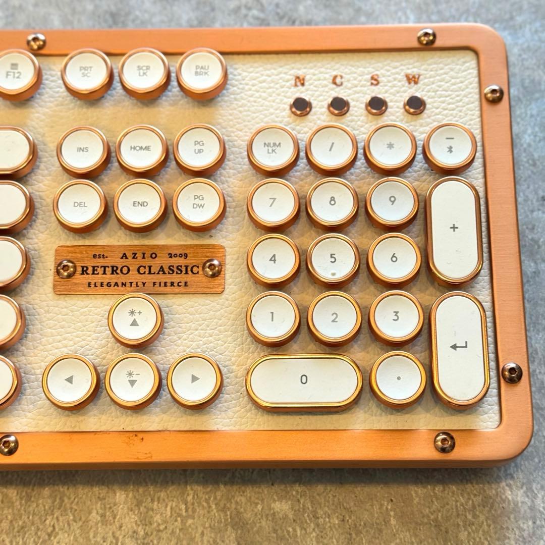 キーボード AZIO Retro Classic MK-RETRO-L-02B-US