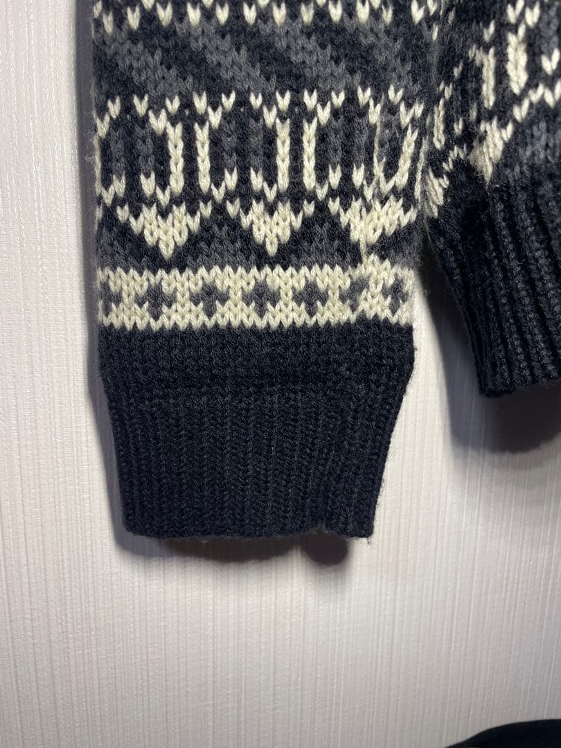 VANSON スカルニットセーター