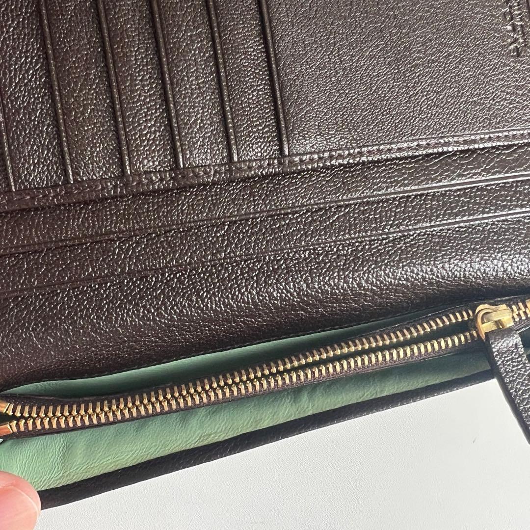 52 極上美品 BVLGARI ブルガリ 2つ折り 長財布